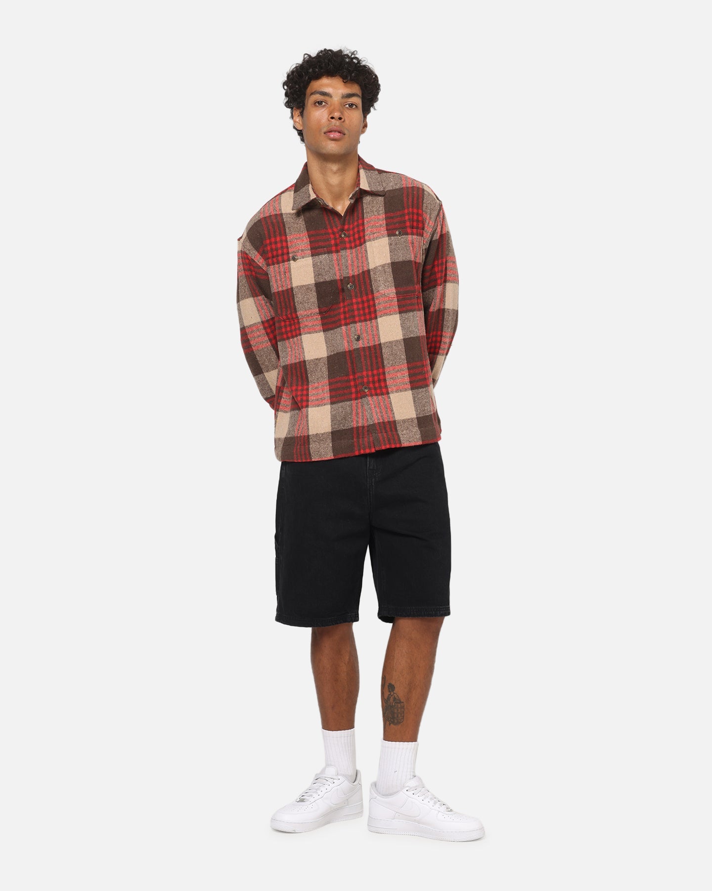 Carre Carpenter Jorts Black