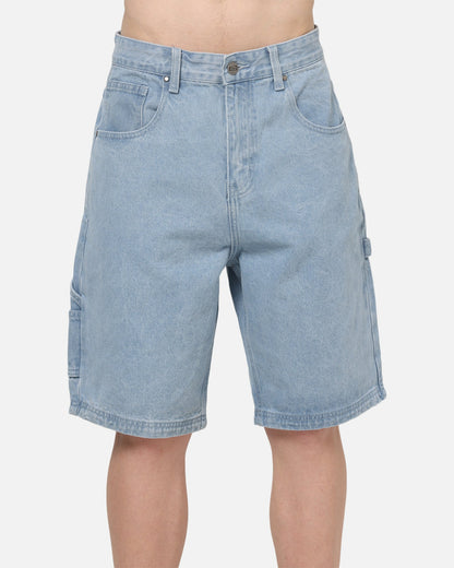 Carre Carpenter Jorts Light Blue Wash