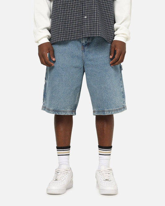 Carre Carpenter Jorts Mid Blue Denim