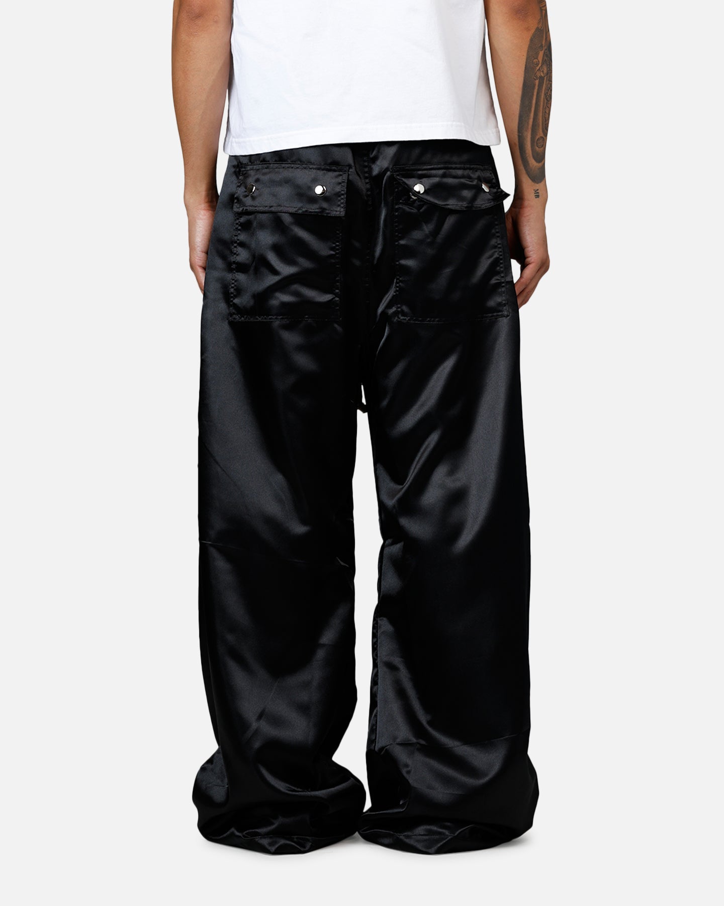 MNML Cupro Rave Pants Black