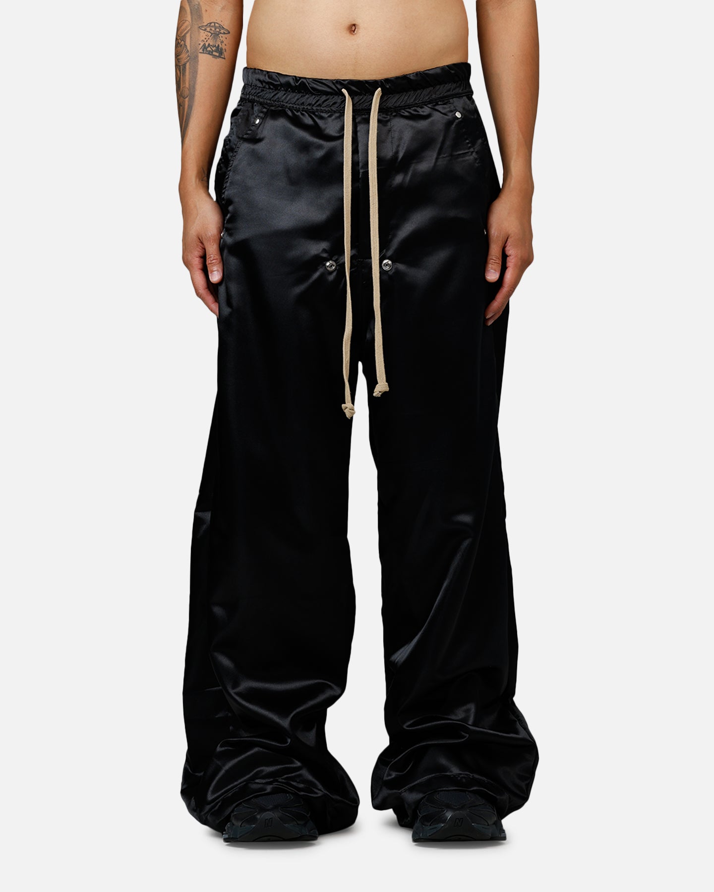 MNML Cupro Rave Pants Black