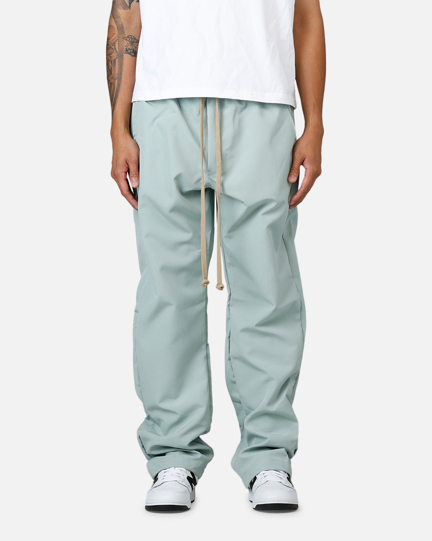MNML Drawstring Trousers Seafoam
