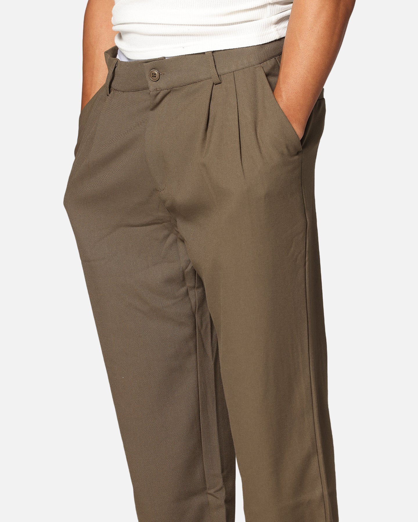 Carre Atlas Wide Leg Pants Khaki