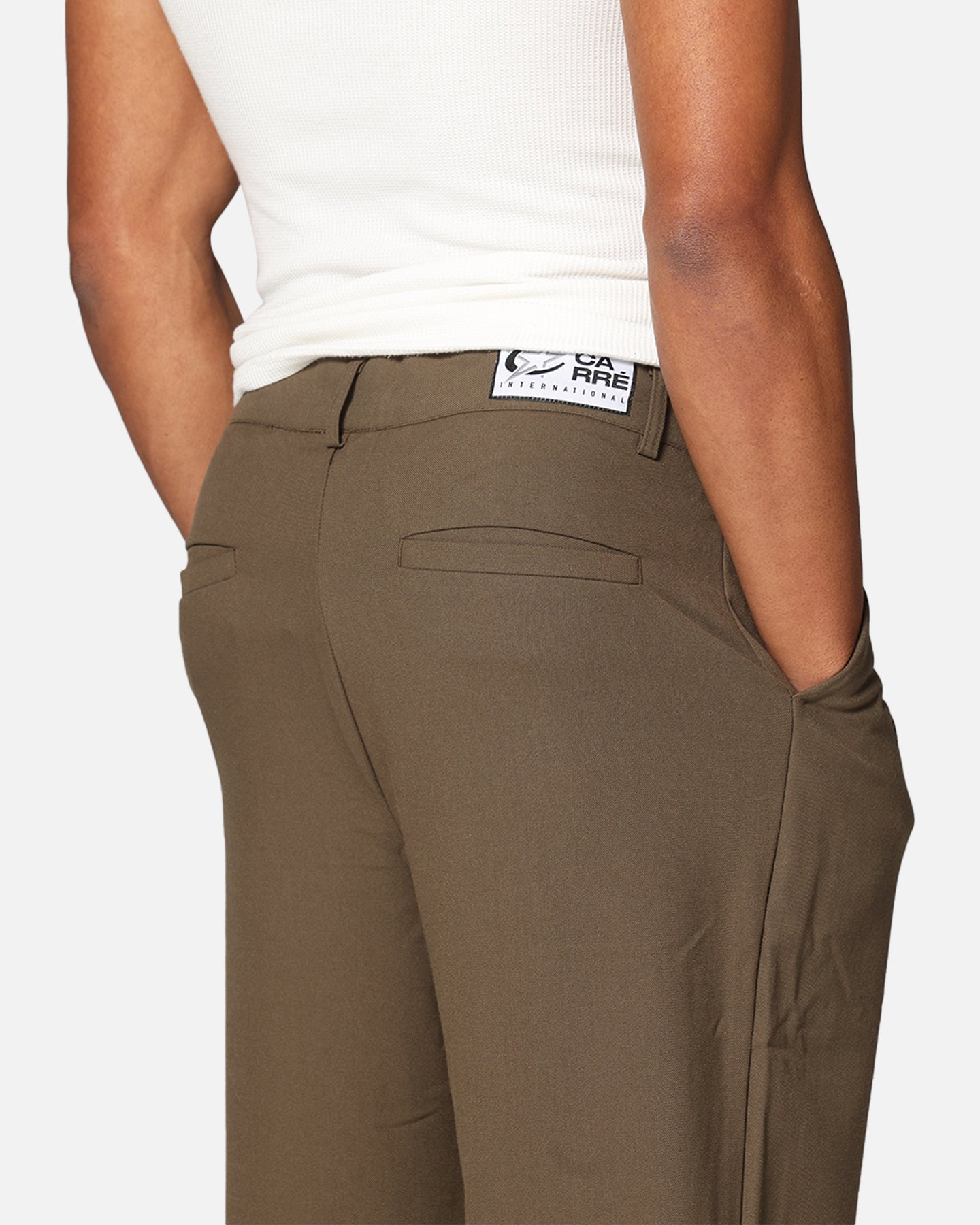 Carre Atlas Wide Leg Pants Khaki