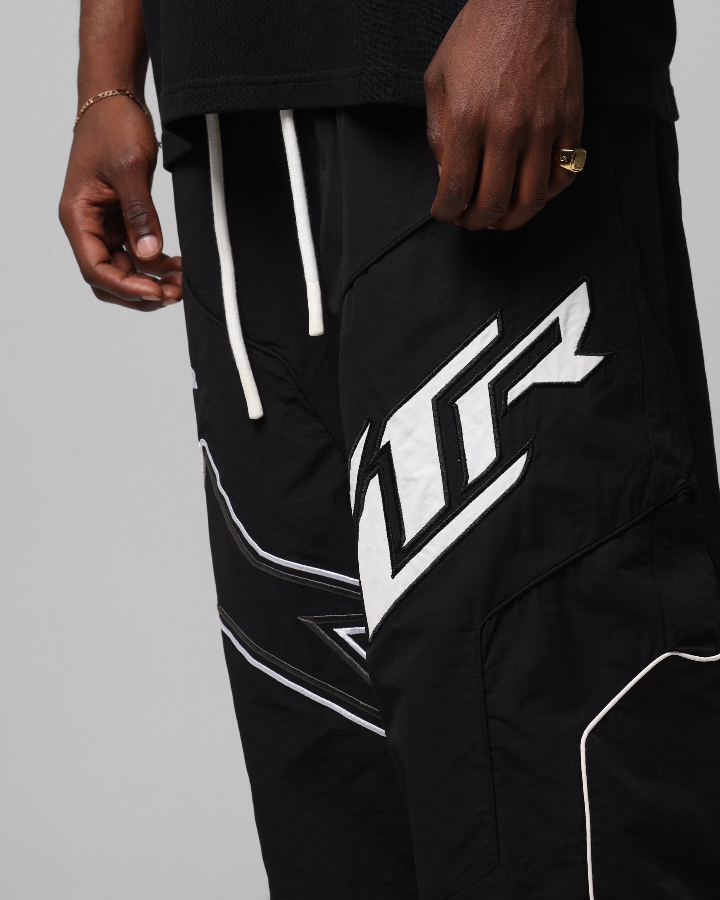 Loiter Motocross Parachute Pants Black