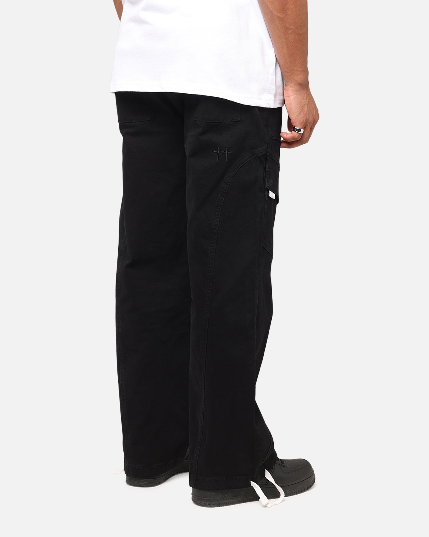 Saint Morta Aera Baggy Cargo Pants Vintage Black