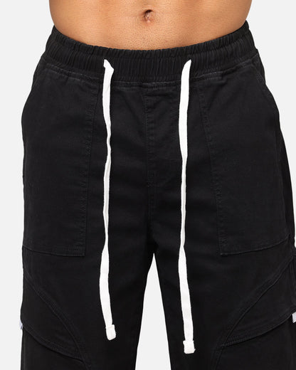 Saint Morta Aera Baggy Cargo Pants Vintage Black