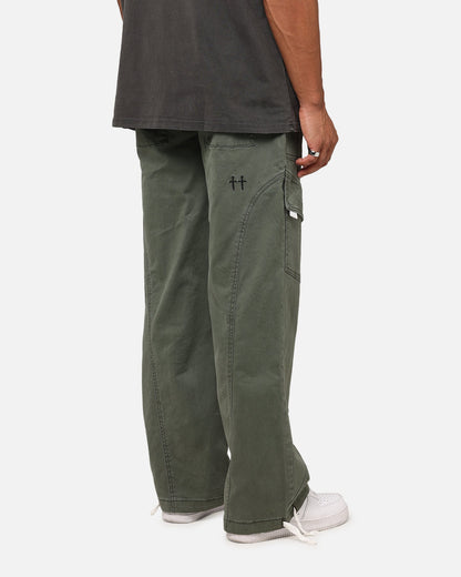 Saint Morta Aera Baggy Cargo Pants Vintage Khaki