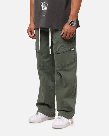 Saint Morta Aera Baggy Cargo Pants Vintage Khaki
