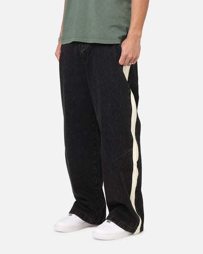 Saint Morta Amplus Sidewinder Jeans Black/Off White