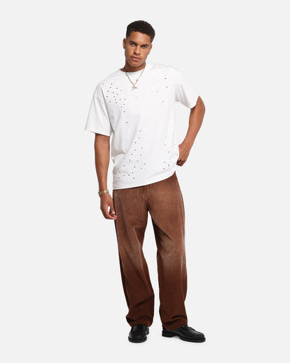 XXIII Corduroy Wash Pants Brown