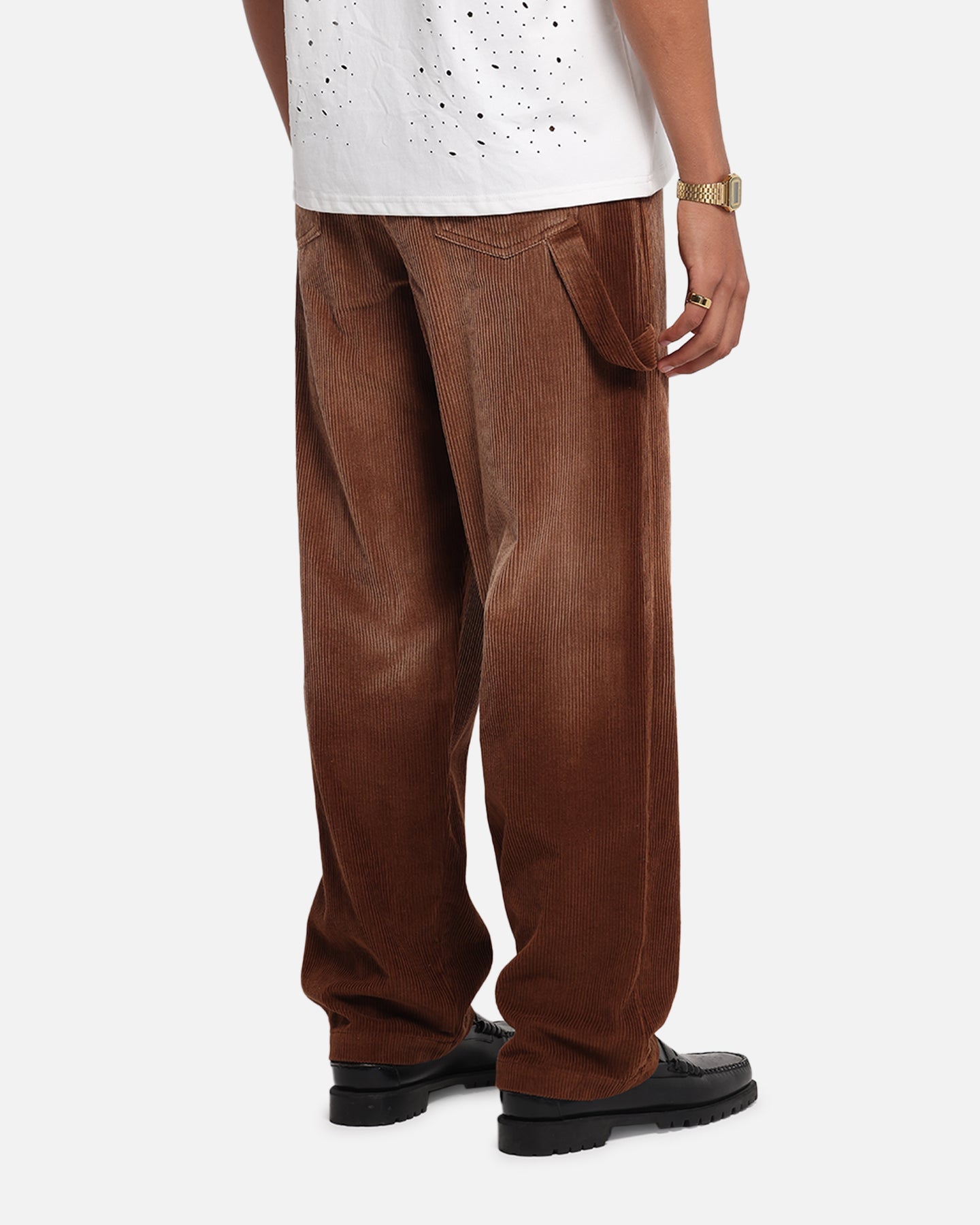 XXIII Corduroy Wash Pants Brown