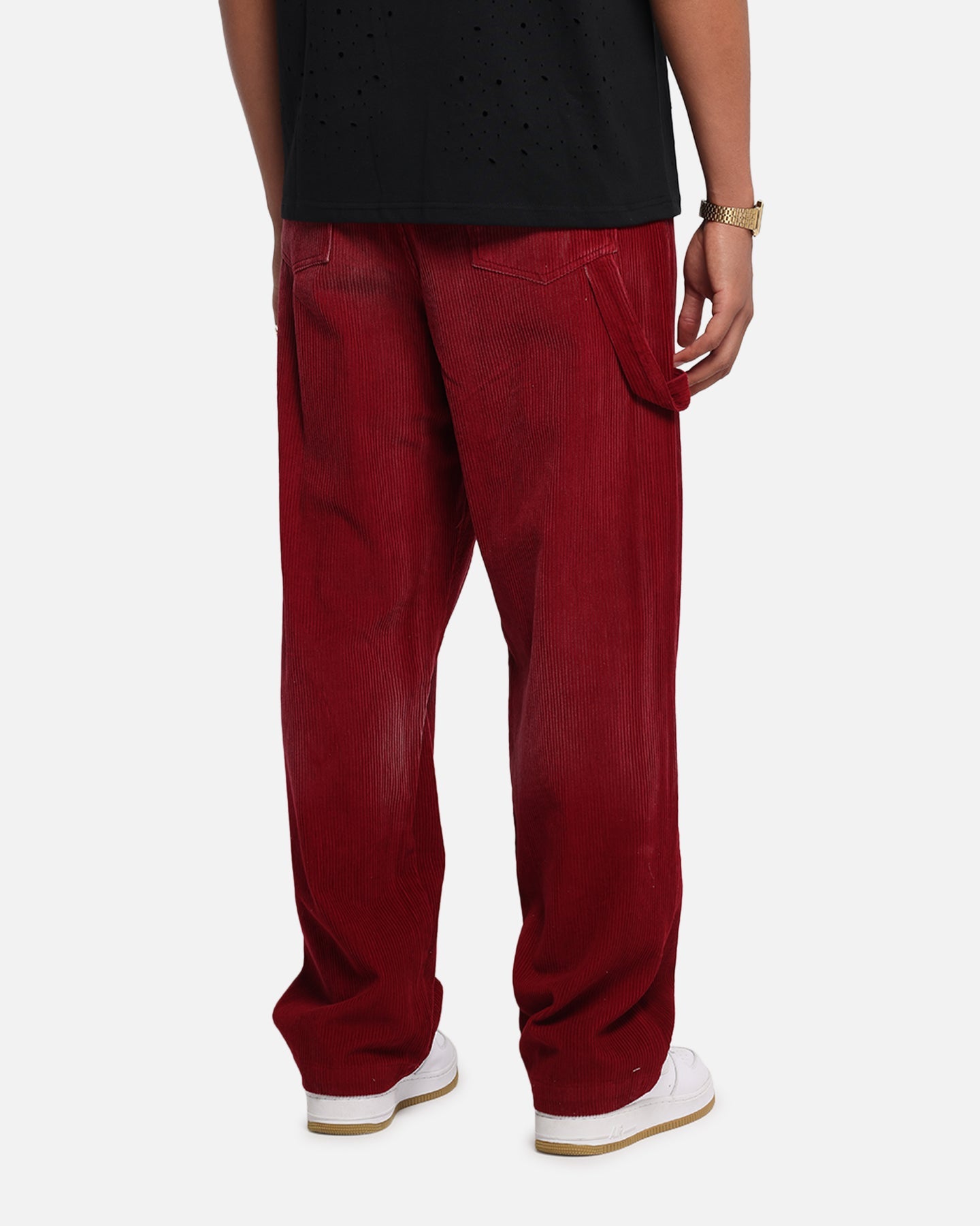 XXIII Corduroy Wash Pants Burgundy