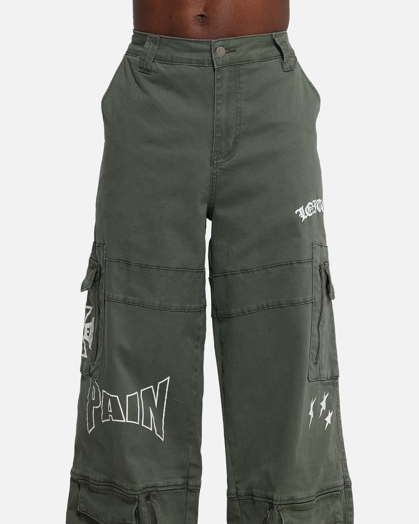 Loiter Sketch Utility Pants Olive