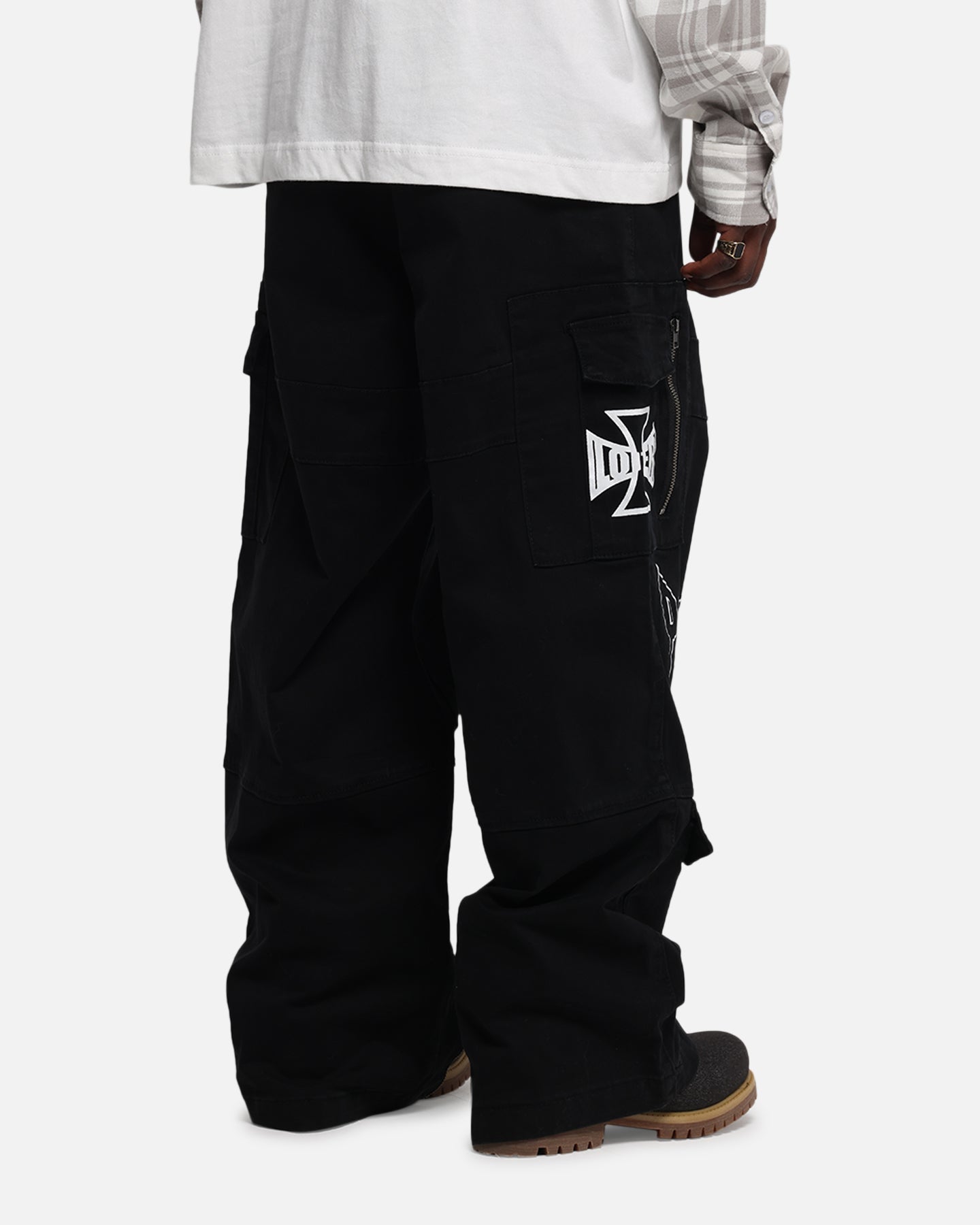Loiter Sketch Utility Pants Washed Black
