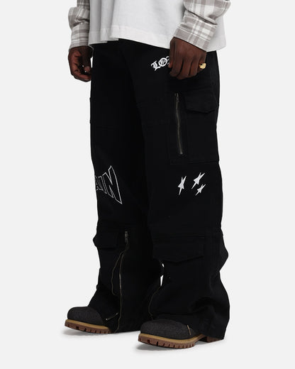 Loiter Sketch Utility Pants Washed Black