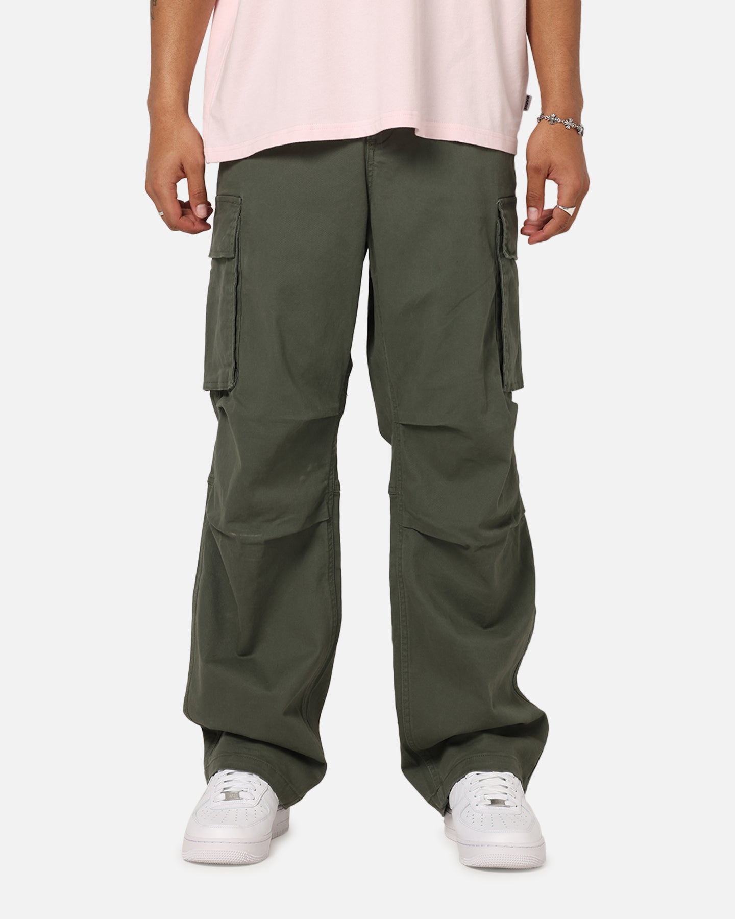 Carre Classic Cargo Pants Khaki