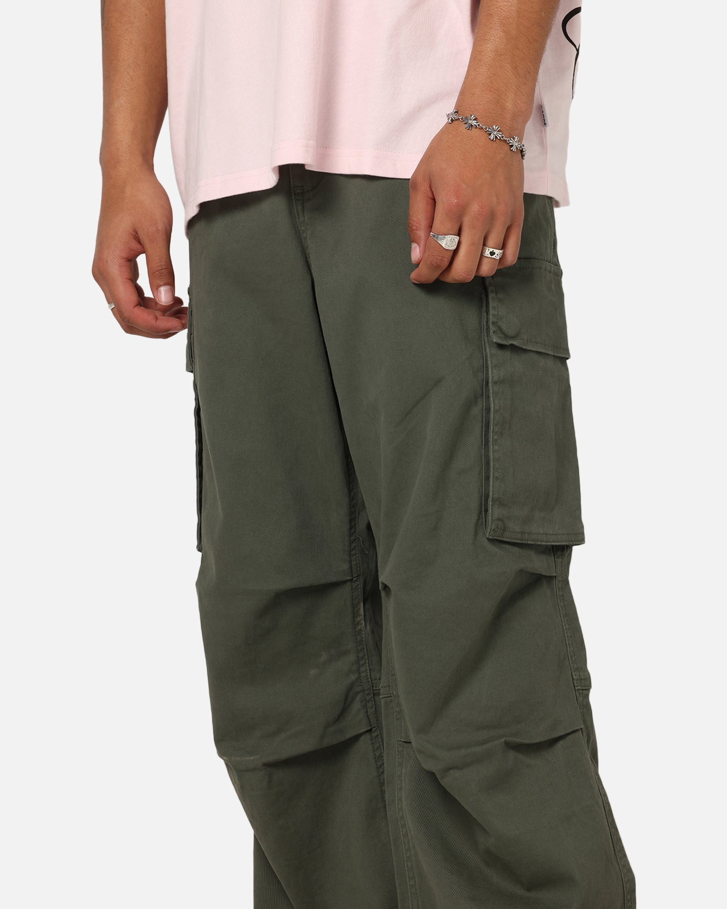Carre Classic Cargo Pants Khaki