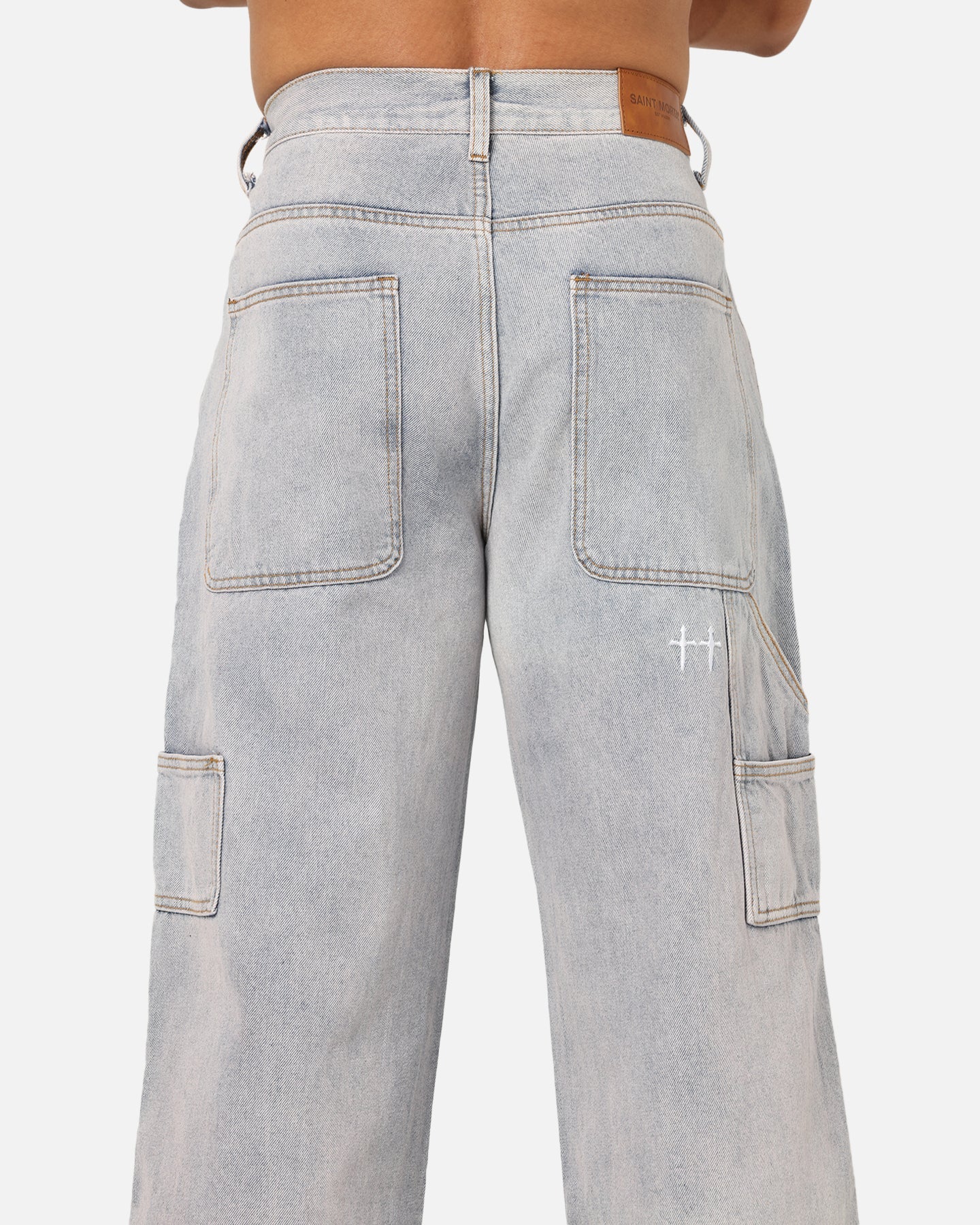 Saint Morta Amplus Vintage Jeans Washed Purple