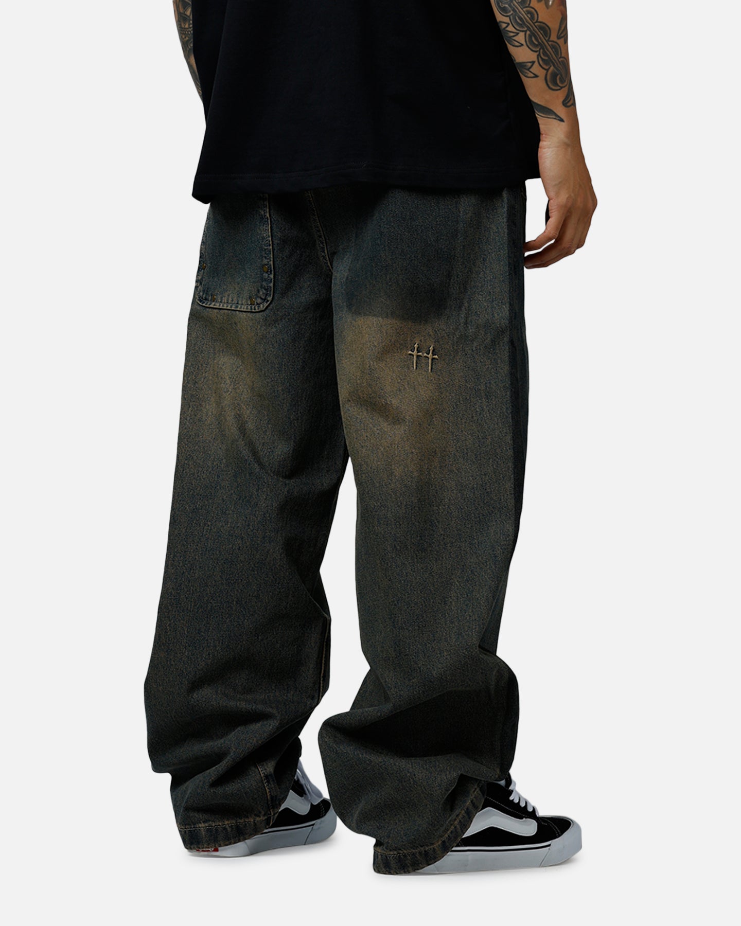 Saint Morta Amplus Rodeo Drive Recon Jeans Dirty Blue