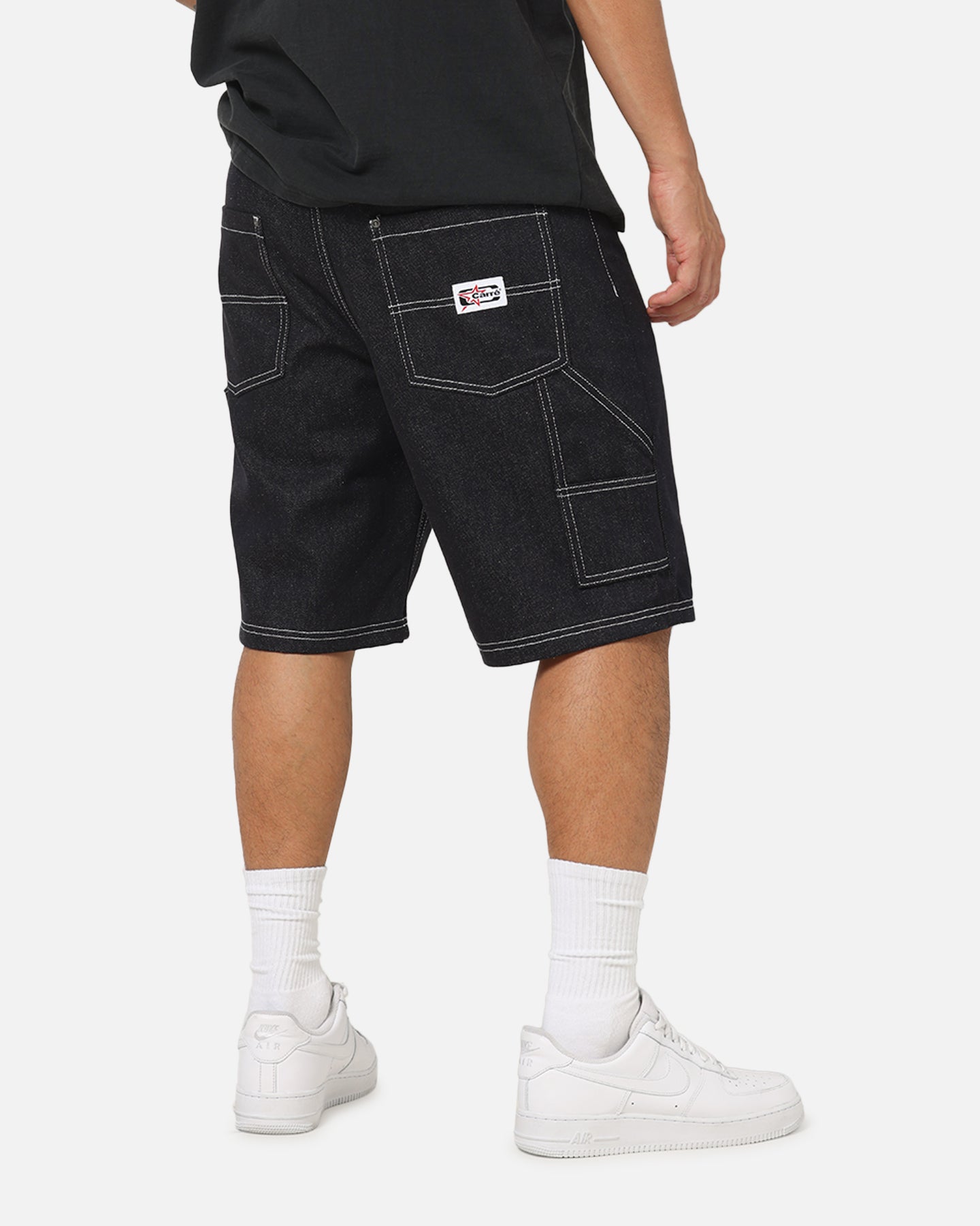 Carre Carpenter Jorts Indigo Denim