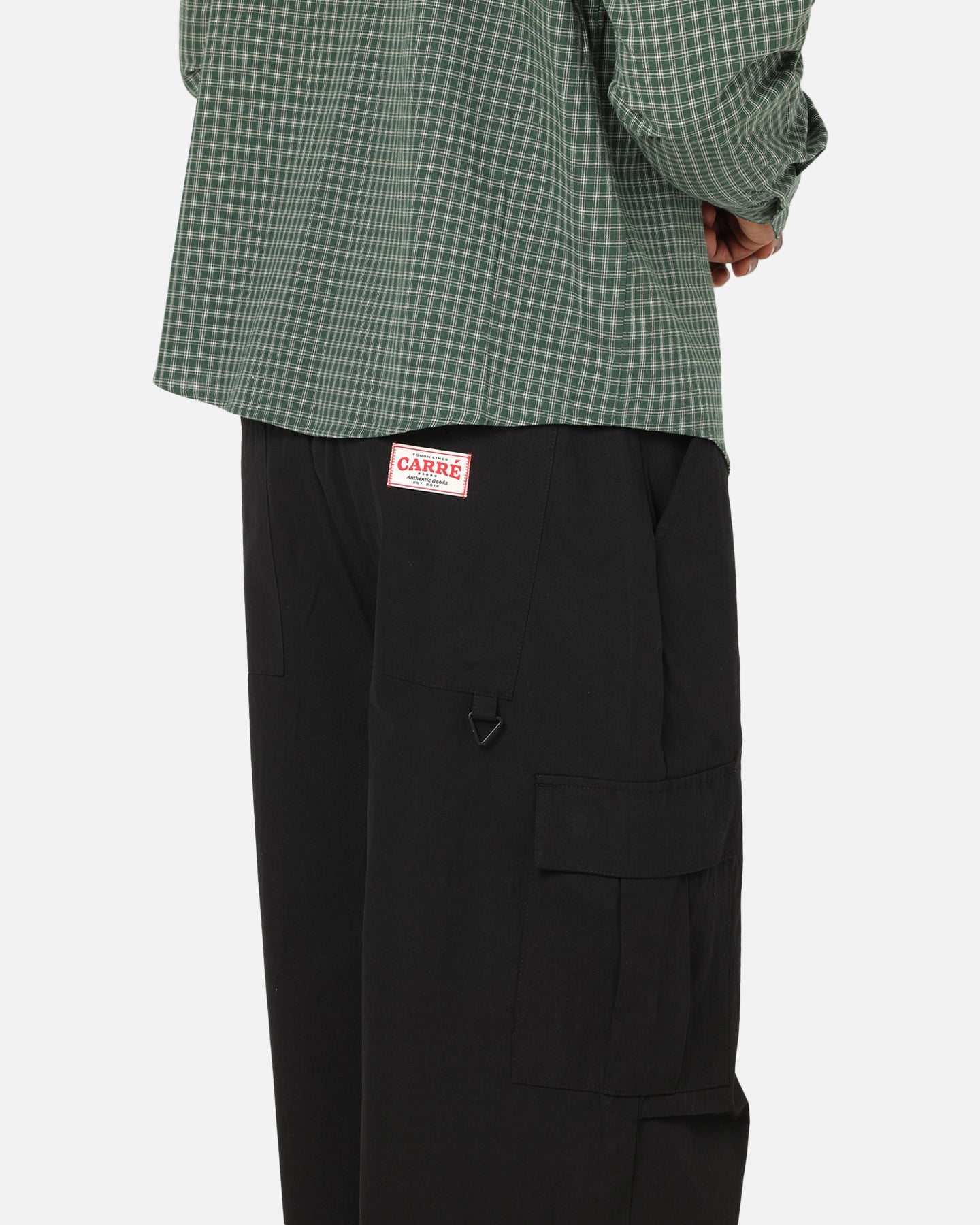 Carre Baggy Cargo Pants Black