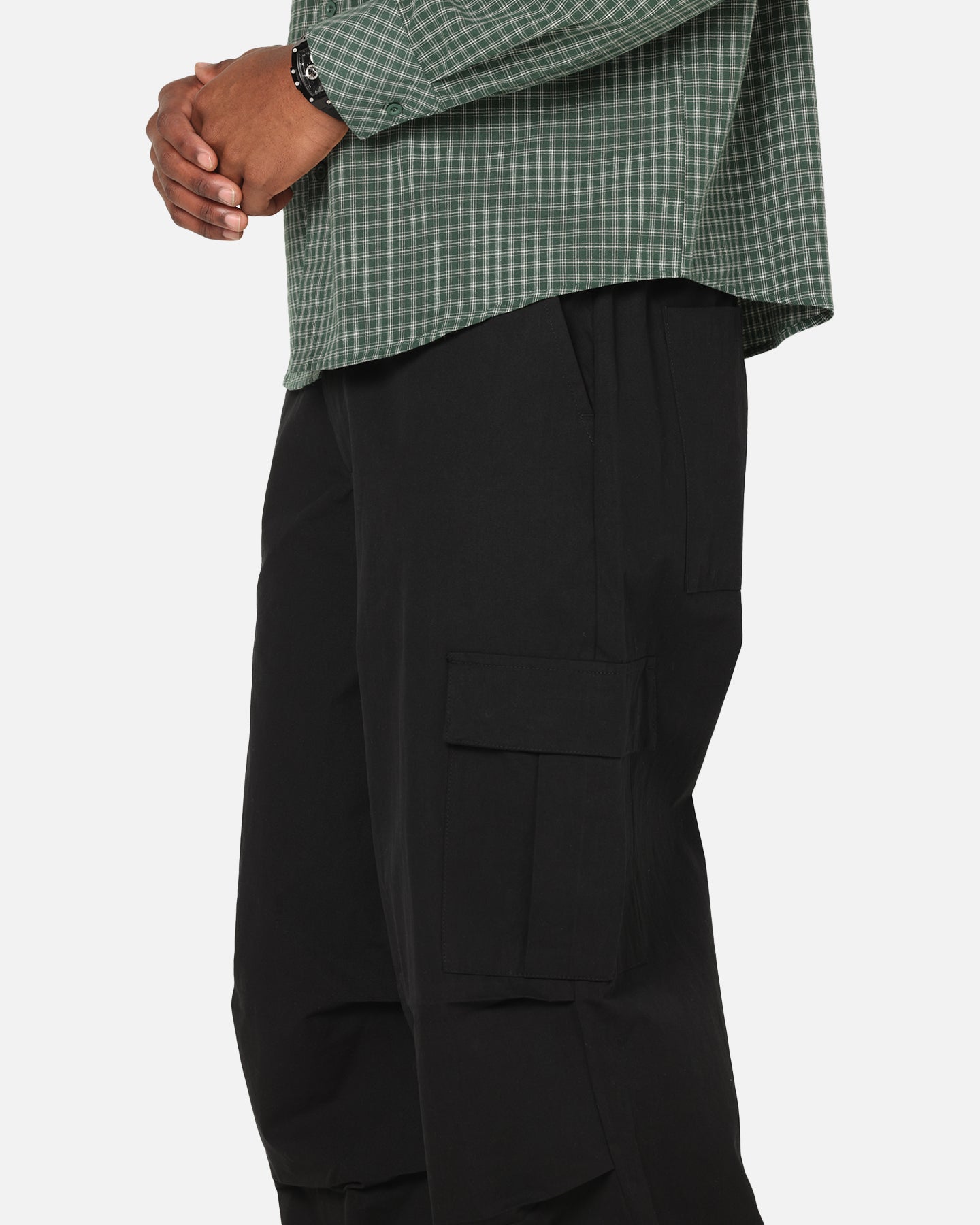Carre Baggy Cargo Pants Black