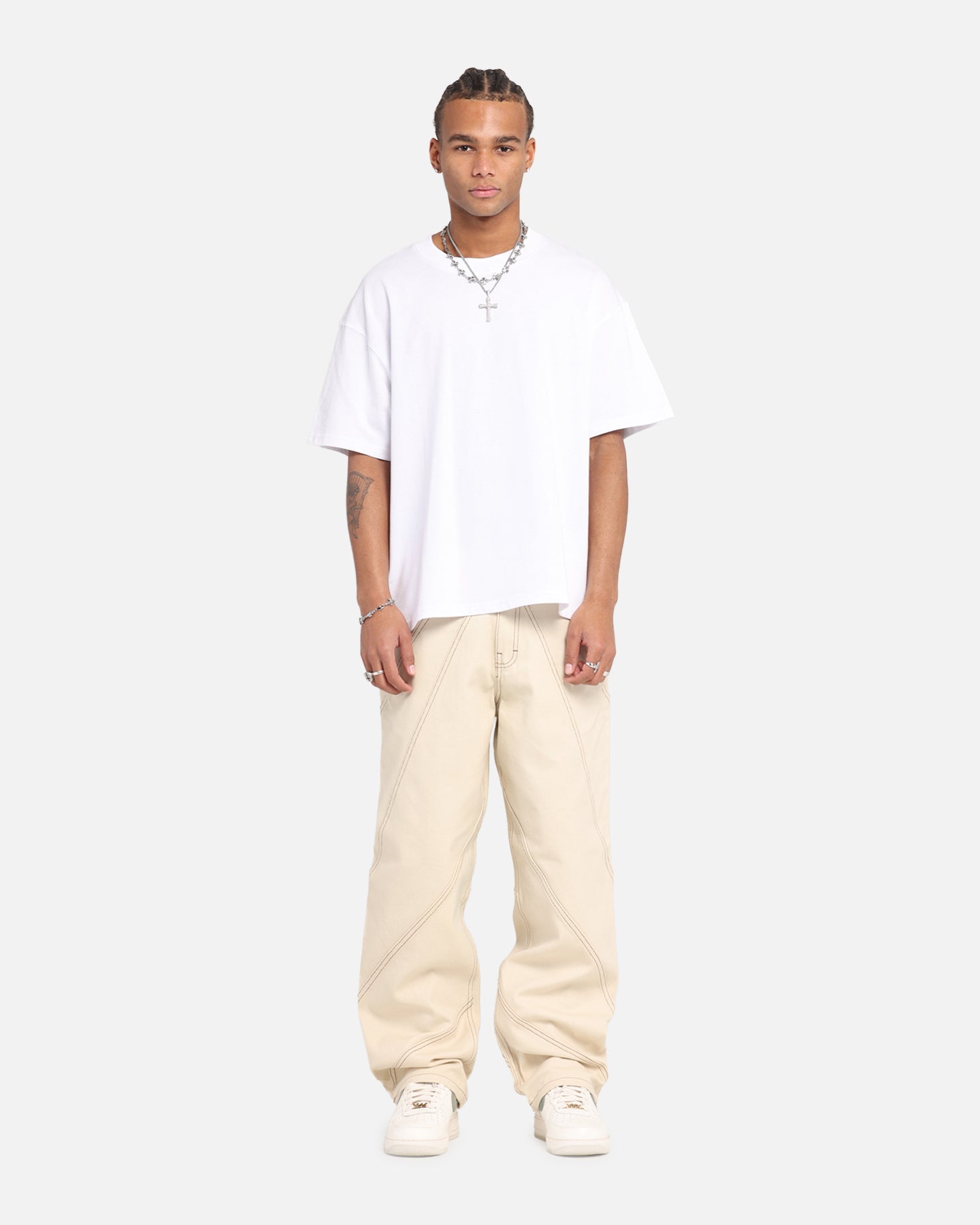 Honor The Gift Racing Panel Pants Bone