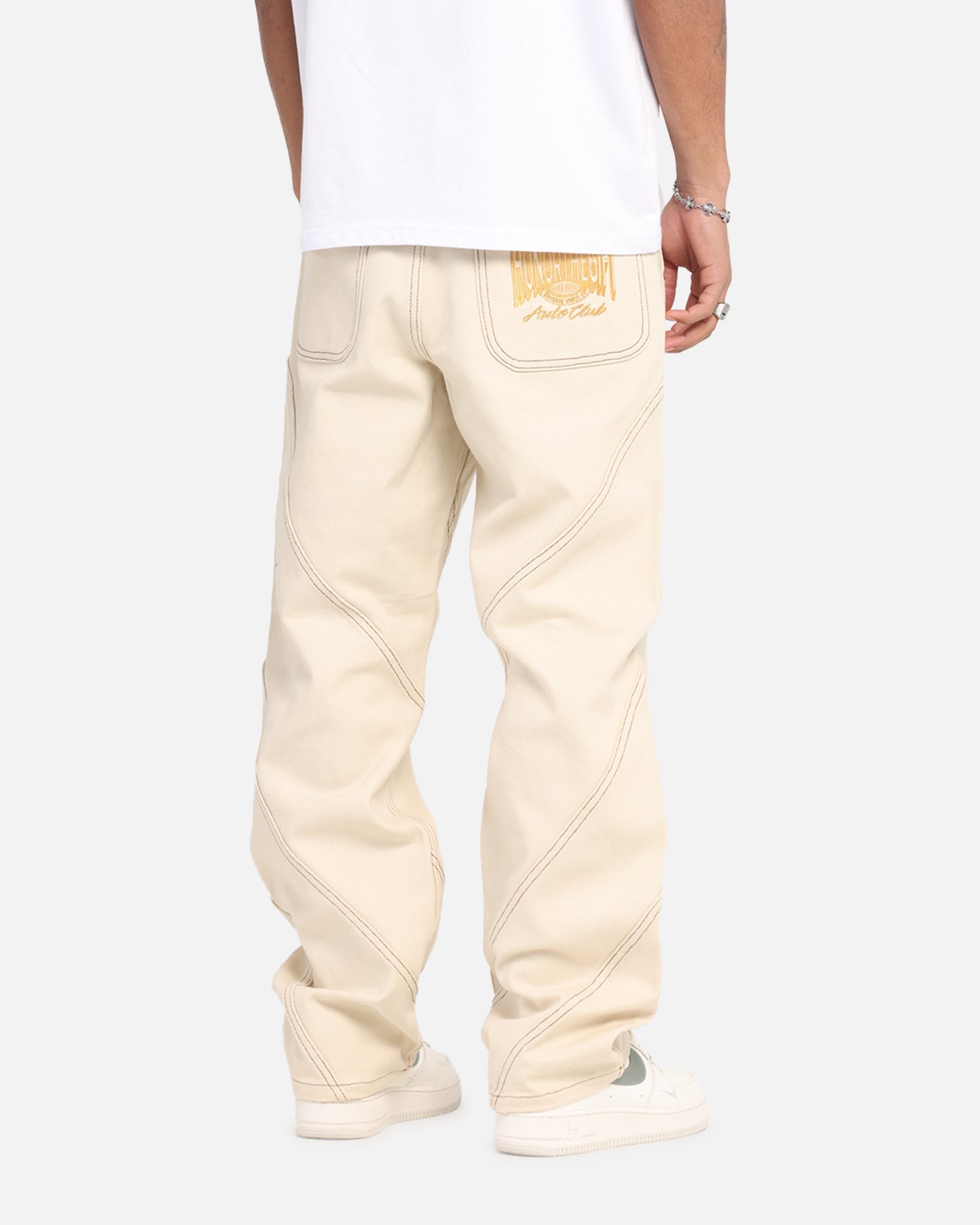 Honor The Gift Racing Panel Pants Bone