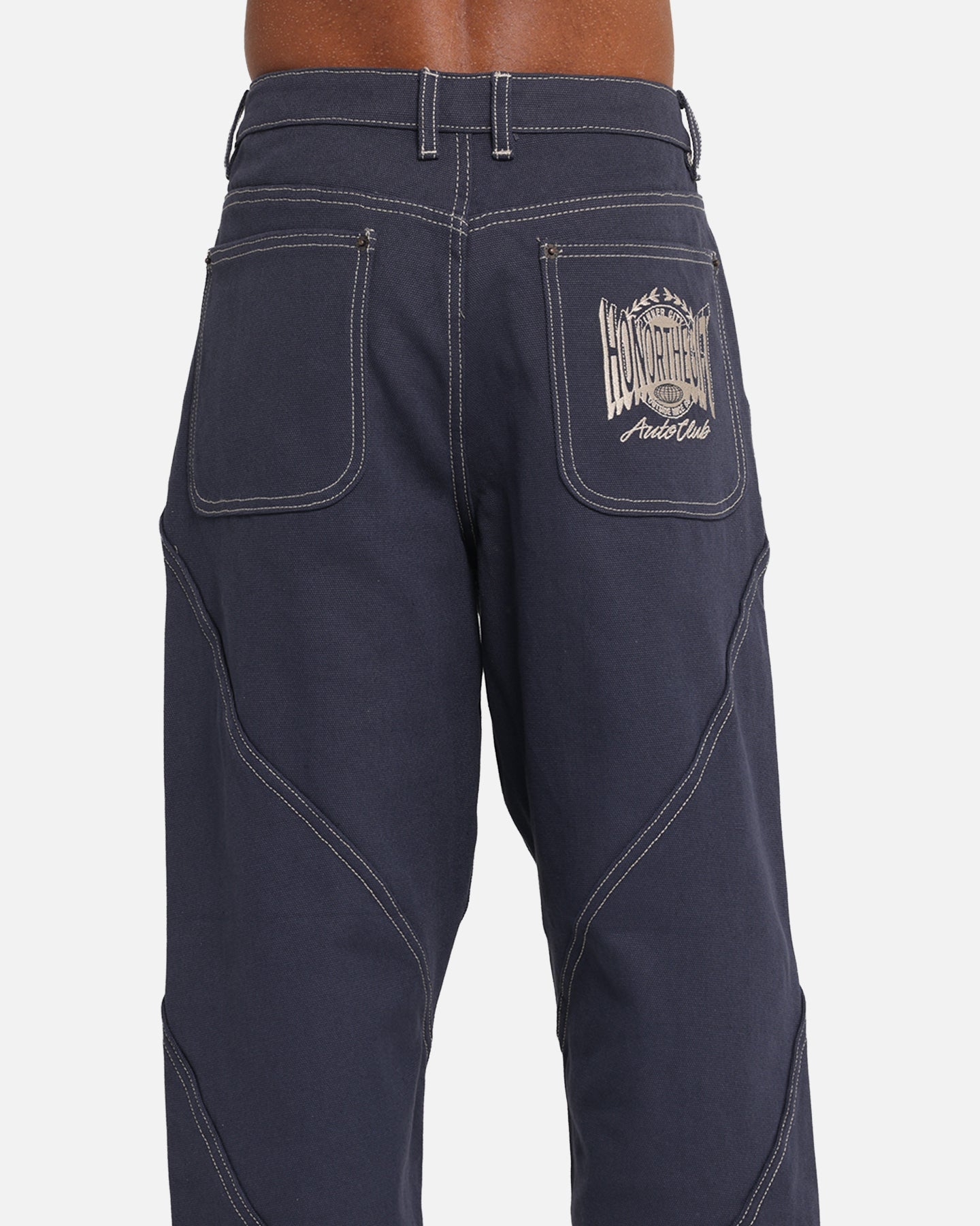 Honor The Gift Racing Panel Pants Navy