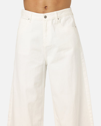 XXIII Balloon Jeans Off White