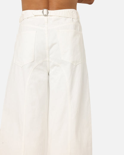 XXIII Balloon Jeans Off White
