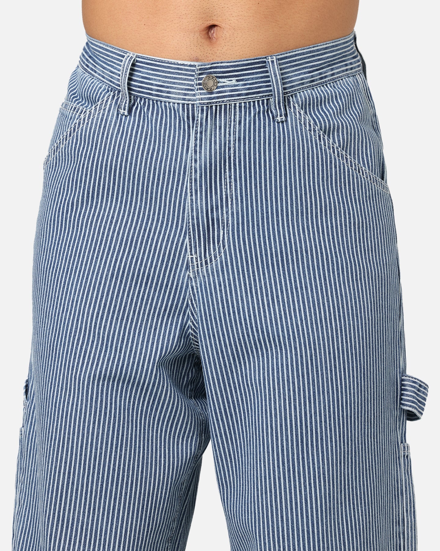 XXIII Striped Work Pant Navy Stripe