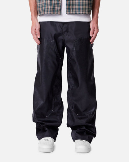MNML Baggy Nylon Carpenter Pants Black