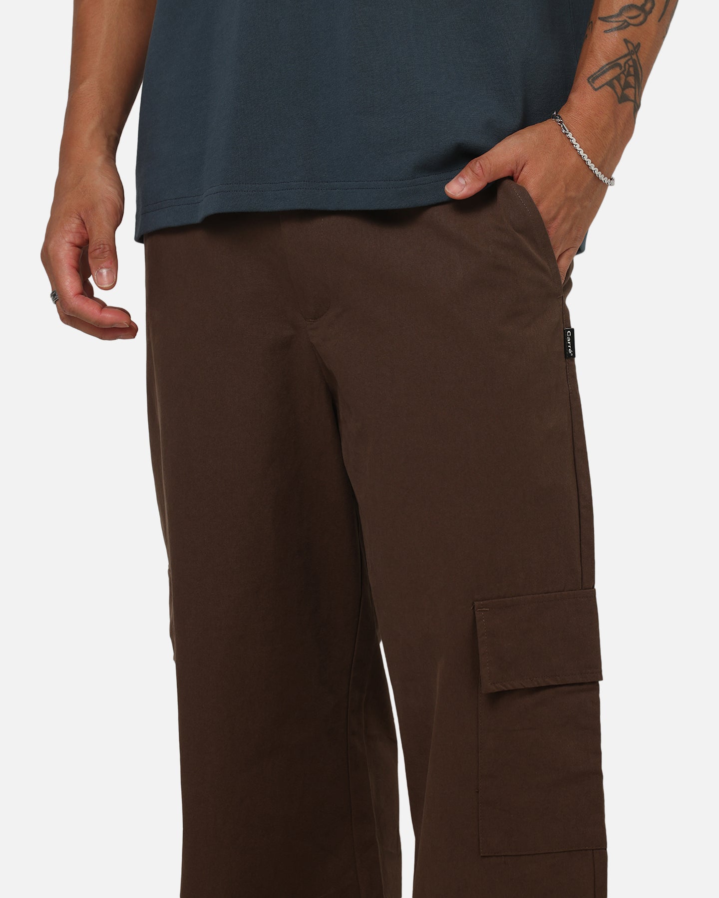 Carre Overhaul Cargo Pants Chocolate