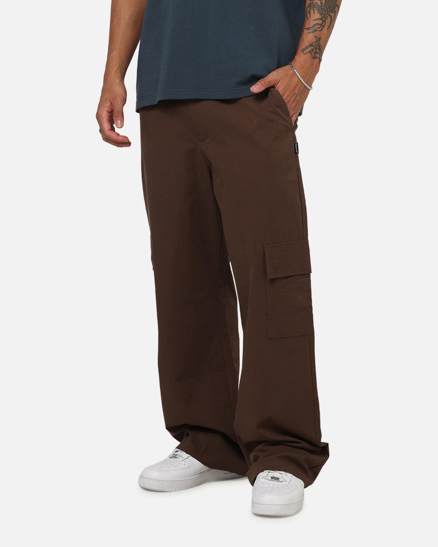 Carre Overhaul Cargo Pants Chocolate