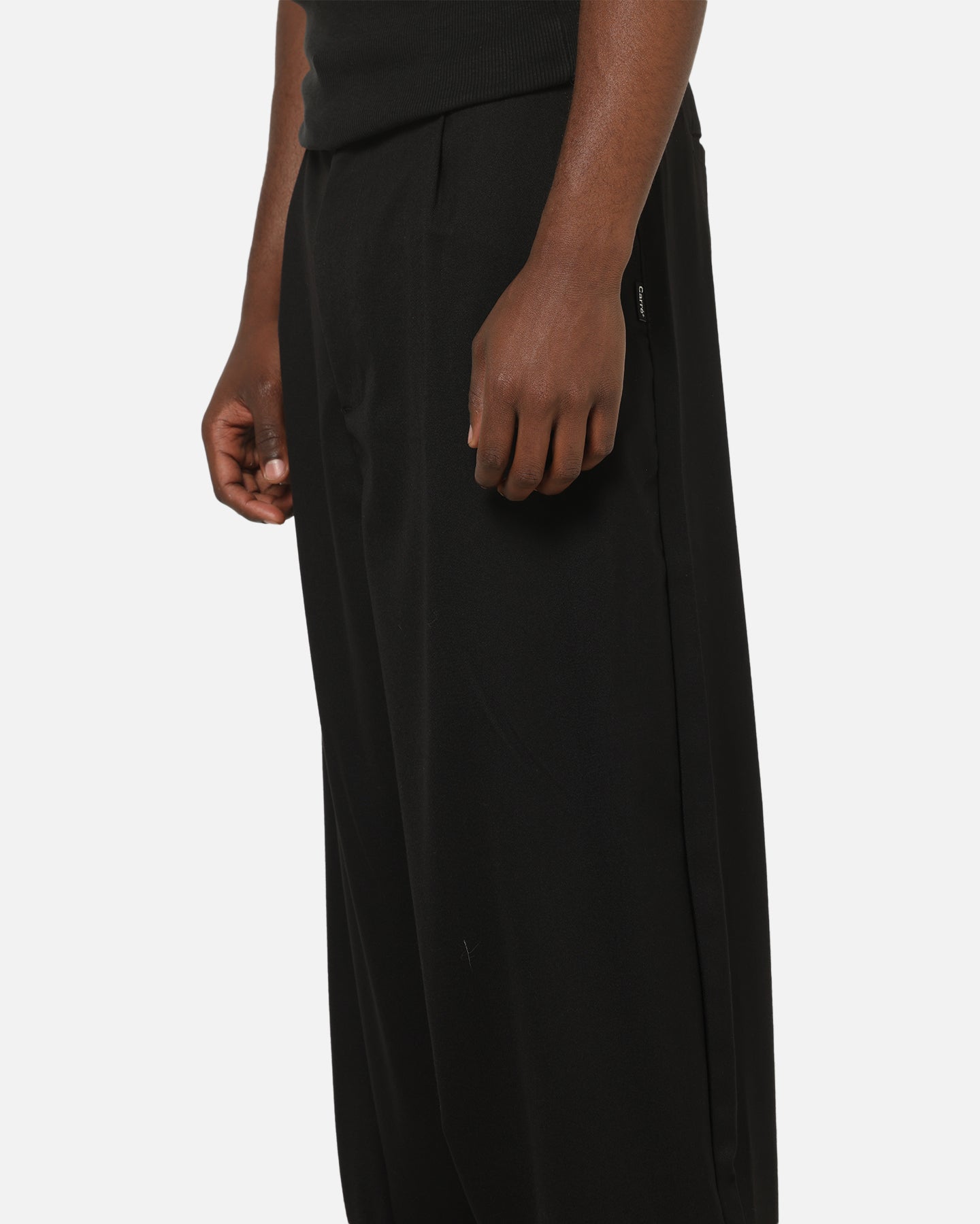 Carre Heritage Pleated Pants Black