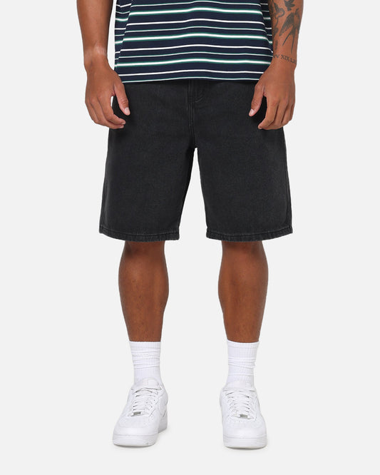 Carre Solace Baggy Jorts Washed Black