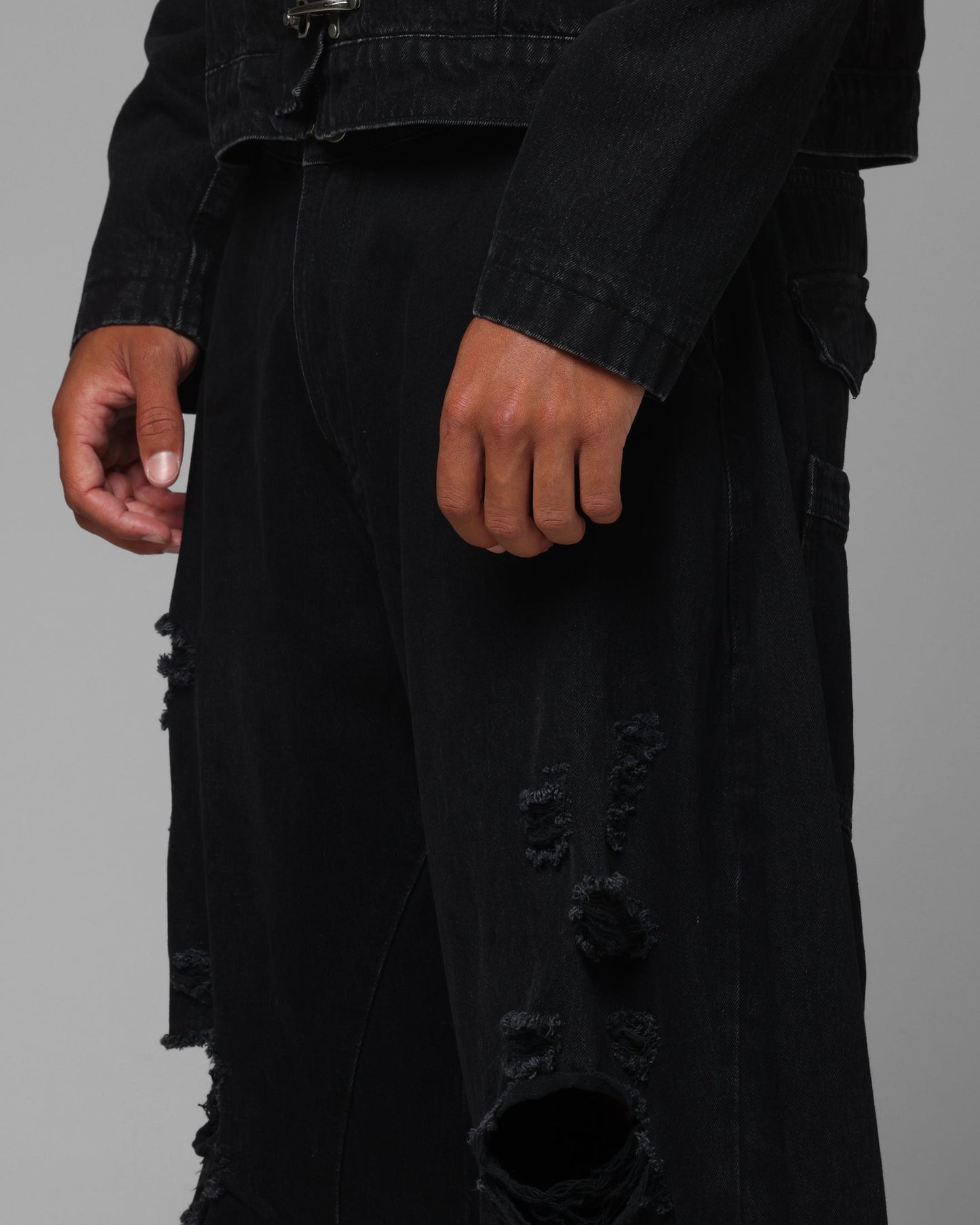 Loiter Thrasher Pants Washed Black