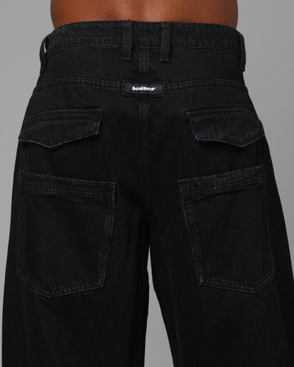 Loiter Thrasher Pants Washed Black