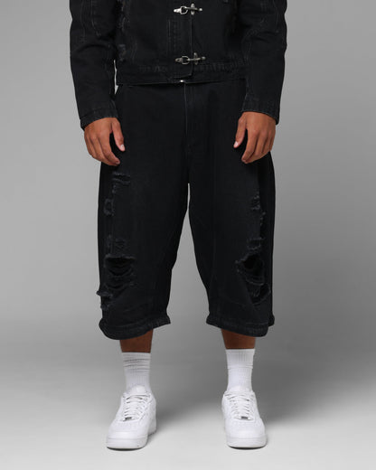 Loiter Thrasher Pants Washed Black