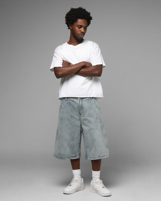 Loiter Star Born Jorts Light Blue