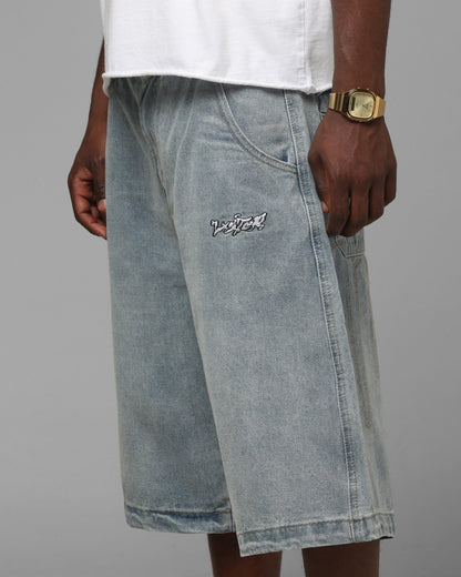 Loiter Star Born Jorts Light Blue