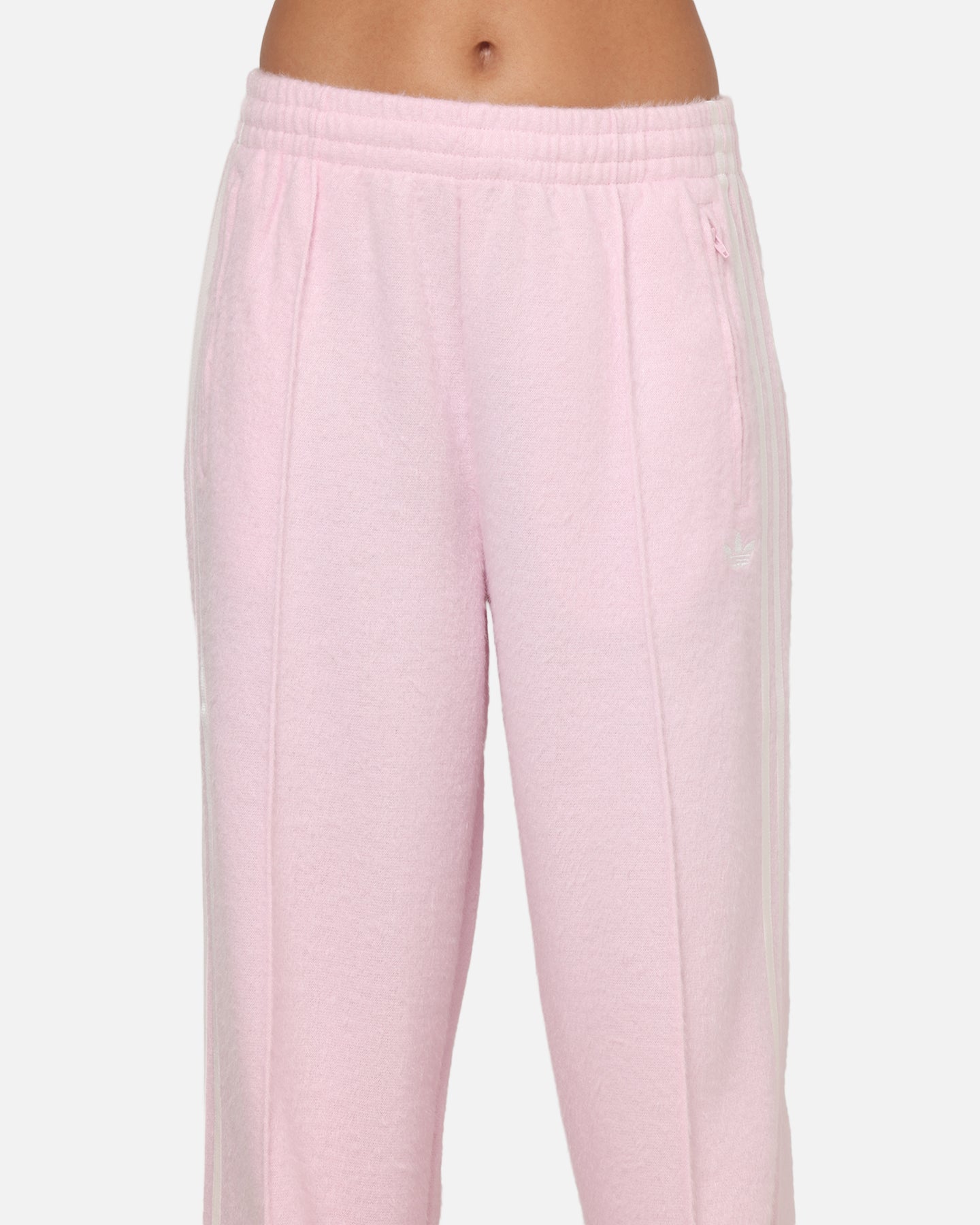 Adidas Women's Mohair Firebird Track Pants Clear Pink